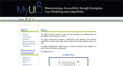 Desktop Screenshot of myui.eu