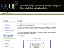 Tablet Screenshot of myui.eu